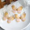 Pacote com 3 Borboletas de Tule 3D de Camada Dupla de 5cm para Acessórios de Cabelo DIY Feitos à Mão, Materiais de Decoração, Brincos de Maquiagem Facial Estilo Antigo Hanfu