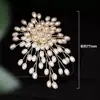 Broche de Perlas Hecho a Mano de Lujo Ligero, Pin de Broche de Nicho de Gama Alta, Accesorio para Solapa, Accesorio para Ropa, Joyería Estilo Ins para Mujeres