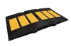 Lombadas de borracha, placas de redução de velocidade resistentes à pressão para áreas residenciais, faixas de buffer limitadoras de velocidade para carros escolares, instalações de tráfego, lombadas espessadas
