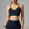 Camiseta de tirantes cruzados europea y americana para yoga, con tirantes ajustables, transpirable y agradable para la piel, para deportes y fitness