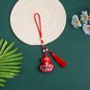 Bolsita Bordada de Festival de Primavera y Festival del Bote del Dragón de Estilo Chino, Bolsa de Fragancia en Forma de Calabaza, Bolsita Pequeña de Bendición de Lugar Escénico, Bolsita de Souvenir de la Montaña Wutai