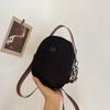 Mini bolso para teléfono móvil para mujer, ligero, de lona, sencillo y portátil, bandolera versátil y elegante.
