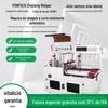 Máquina de embalagem de filme termo-encolhível totalmente automática tipo L máquina de selagem e corte cosméticos caixa de presente de manutenção de fresco selagem Calor encolhível embalagem