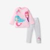 Trajes Europeos y Americanos de Otoño Personalizados Little Maven para Niños Pequeños y Medianos Camiseta de Manga Larga Trajes de Dibujos Animados para Niños