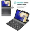 Capa protetora para tablet Samsung T510 S5e 10.5 polegadas T720 capa de couro S4 Teclado Bluetooth S10lite compatível magnético
