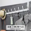 Gancho para Colgar sobre la Puerta, Perchero sin Taladro, Almacenamiento para la Entrada, Gancho para Abrigos de Pared, Colgador de Ropa para Baño