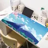 Alfombrilla de Escritorio Antideslizante y Resistente a Manchas con Temática de Paisaje, Alfombrilla de Ratón de Fábrica Original, Serie Gráfica Vectorial, Alfombrilla de Ratón Grande Engrosada para Gaming