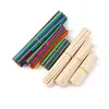 Palo de madera diy hecho a mano material para modelo de construcción palo redondo pequeño madera maciza Palo redondo de abedul palo de madera pequeño palo redondo redondo
