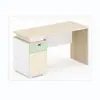 Combinación de escritorio y silla de oficina para personal, mampara divisoria de oficina simple y moderna, estación de trabajo para 4 o 6 personas, escritorio para computadora