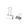 Clip de carpeta plateado de 19 mm Clip de carpeta niquelado Clip de carpeta color acero inoxidable Clip para billetes Clip de cola de milano Suministro transfronterizo