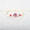 Direto da fábrica fresco e doce pulseira de renda estrela flor de cerejeira pulseira de cerâmica Jingdezhen flor de cerejeira narcisos