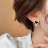 Pendientes de Perla para Mujer 2025 Nuevas Explosiones Pendientes de Diseño Nicho Pendientes Avanzados de Aguja de Plata 925