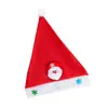 Decorações de Natal chapéu de velho desenho animado chapéu de criança presente crianças presente de Natal desenho animado chapéu de Natal lote