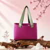 Bolsas de fieltro para regalos corporativos personalizados, bolsas de mano de fieltro, bolsas de fieltro personalizadas, bolsas de mano, recuerdos, fieltro transfronterizo