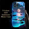 Capa de Celular Brilho Elegante - Proteção Iluminada para IPhone