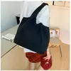 Bolsa de Hombro Bordada con Letras Estilo Coreano para Mujer, Bolso de Mano Ligero de Nylon de Gran Capacidad Nuevo, Bolso Cruzado Casual para el Hombro