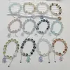 Pulsera Super Hada Mariposa Nueva Colección Primavera/Verano 10Li para Mujer, Diseño de Nicho, Estilo Bosque Dulce, Cuentas de Colores, Pulsera Artística Versátil