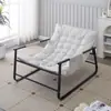 Cadeira de Balanço Nórdica Preguiçosa para Varanda, Uso Doméstico, Lazer, Moderna, Minimalista, Reclinável para Apartamento Pequeno, Sofá Individual