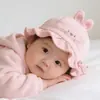 Chapéu de Bebê Estilo Fino Primavera e Outono Chapéu Balde Princesa para Recém-Nascidos Proteção Solar Viseira Chapéu Balde Ajustável para Bebê Menina