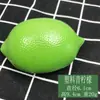 Atacado simulação de fruta plástico espuma simulação Limão Fatia de limão modelo decoração adereços de fotografia ornamentos de armário doméstico