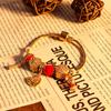 2022 Nueva serie roja pulsera diy Manzana roja con cuentas linterna roja colgante de carpa roja pulsera pulsera
