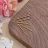 Eletroforese alta retenção de cor DIY antigo artesanal 2 * 25mm primavera hairpin mãe Ming Han roupas envolto flor hairpin borboleta tentáculos
