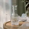 Jarrón de escritorio hidropónico retro estilo Ins florero de vidrio para decoración del hogar estilo europeo adorno para restaurante estilo francés
