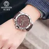 Relógio masculino OCHSTIN augusden 068A relógio de quartzo estilo corrida seis ponteiros relógio esportivo