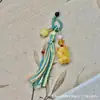 Colgante Corazón de Oso de Cera de Abeja de Segunda Generación Accesorios de Concha de Abeja Reina de Segunda Generación Llavero DIY Colgante para Bolso Colgante Moda