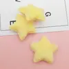 Acessórios de Estrela Amarela de Cinco Pontas Dupla Face de 12 cm, Peças Decorativas, Roupas, Tapetes, Móveis, Acessórios de Estrela Feitos à Mão para DIY