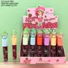 MLUNDO Coloración Fácil Hidratante Duradero Espejo Tinte Labial Lápiz Labial Agua Sedoso Tinte Brillo de Labios Esmalte Labial