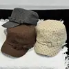 Gorra octogonal con lazo de lunares estilo coreano para mujer, gorra de periódicos retro literaria de otoño e invierno, boina visera versátil para estilizar el rostro