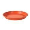 Bandeja inferior para maceta de resina plástica de color engrosado, bandeja antifugas para agua, bandeja redonda de cerámica de imitación, venta al por mayor