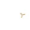 Colgante de Cola de Pescado Humano de Mica Fritilaria Color Oro Recubierto de Cobre DIY Joyería Hecha a Mano Pulsera Collar Aretes Colgante Accesorios