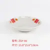 Plato de Servir de Melamina para Comida Caliente y Barbacoa Famoso en Internet de Chongqing, Estilo Vintage Retro Nostálgico, con Diseño de Caracteres Chinos Tradicionales