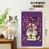 Placa de arranhar para gatos montada na parede, durável e que não solta pelo, adesivo de parede vertical autoadesivo para gatos arranharem, protege sofás de arranhões