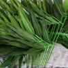 Atacado do Fabricante Galhos de Bambu Simulado Bambu Simulado 20 Folhas Bambu Falso Bambu Bambu Postes Paisagismo Flores de Plástico Flores de Seda Decoração