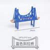 Tren de Madera Accesorios de Vía al por Mayor Serie de Puentes de Vía Bloques de Construcción de Escenas de Vía Juguetes Educativos Compatibles con Varios Modelos