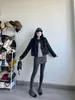 Conjunto pequeño de alta gama estilo petit bourgeois, hombro normal, chaquetita estilo Chanel, otoño para mujer, falda corta, atuendo con alto sentido de la inteligencia, estilo chica rica