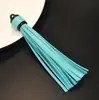 Mismo Color de Fondo Borla de Cuero Campana Negra Amazon Silicona Pulsera de Cuentas de Madera Accesorios de Joyería Accesorios de Pegamento Gotas 25 Colores
