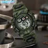 Reloj electrónico SYNOKE para estudiante, impermeable, colorido, luminoso, para niños, deportivo, de moda, regalo para niño
