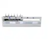 Máquina de corte CNC para carpintería totalmente automática, máquina de corte de tableros de forma especial, máquina horizontal de sierra y fresado CNC para madera maciza