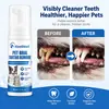 La Mousse Limpiadora de Sarro para Mascotas Kineshinex es una Espuma Universal para Gatos y Perros que Limpia los Dientes, Suaviza el Sarro y Elimina las Manchas