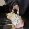 Bolsas Transfronteiriças Bolsas de Mão com Design de Nicho 2025 Nova Bolsa Quadrada Pequena Simples Bolsa de Ombro Transversal Moda Primavera