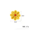 Venta Caliente Transfronteriza 28 Flores Grandes + 22 Flores Pequeñas Parches Termoadhesivos Decoración de Ropa Kit de Materiales DIY Venta al por Mayor