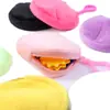 Monedero Lindo y Creativo Estilo Mochila, Accesorio para Llavero Colgante, Bolsita Simple para Guardar Auriculares, Bolso Liso
