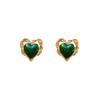 Pendientes de aguja de plata, estilo francés, retro, únicos y encantadores, con diseño de nicho, con forma de gota de aceite, ligeros y lujosos, con temperamento.