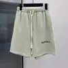 Temporada de Nevoeiro Europeia e Americana Linha Essenciais Temporada 6 High Street Peso Pesado Solto Verão Lã Shorts Masculinos para Uso ao Ar Livre