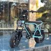 Motocicleta todoterreno ouxi nuevo coche eléctrico llanta gorda de 16 pulgadas retro nieve playa bicicleta eléctrica almacén en el extranjero