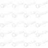 Venta al por mayor transfronteriza Acrílico UV Transparente Varilla Suave Redonda Varilla Recta para Pastel Varilla en L Cuerpo Perforación Joyería Clavo de Nariz